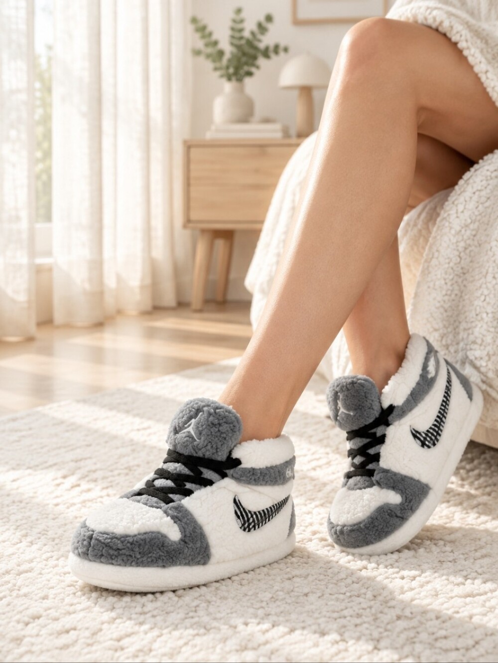 Dior Jordan Sneaker Slippers One Size Fits All Unisex